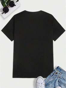 Men T-Shirts - Black - View 8