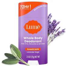 Lume Whole Body Deodorant - Smooth Solid Stick - 72 Hour Odor Control - Aluminum Free, Baking Soda Free And Skin Safe - 26 Ounce (Peony Rose) - Cây xô thơm hoa oải hương - Xem 1