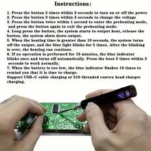 1/2/3 件烙铁笔套件，适用于 510 迷你数字屏幕，便携式烙铁套件，3 个电压等级，带 USB-C 快速充电端口，适用于电子维修和 DIY 项目