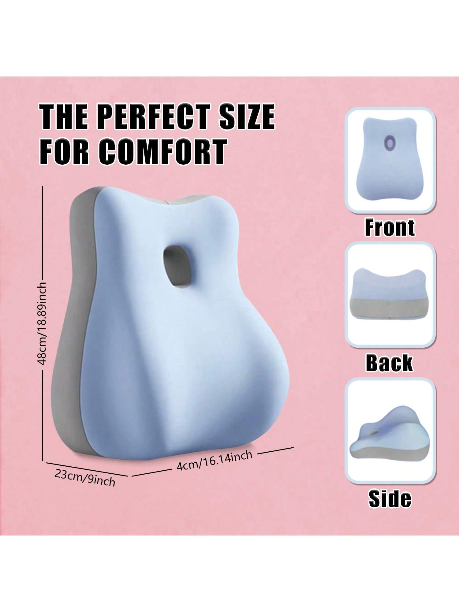 High-End Memory Foam Multifunctional Pillow ,Lumbar Support ,For Outdoor Camping, Office Cushions,Home Bedding Essentials