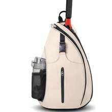 Pickleball Rackets Backpack For Men Women Sports Reversible Pickleball Paddle Bag Tennis Racquetball Badminton Travel Sling Bag