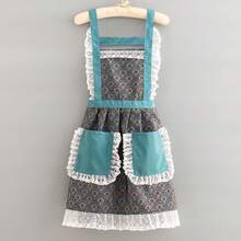 Aprons - Princess Suspender Dress [shell Flower] Blue - View 13