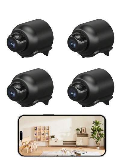 Mini WiFi Camera Night Vision, HD 720P Wireless Motion Detection, Remote Monitoring view 2