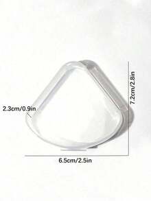 1pc/2pcs/4pcs/10pcs/Set Petal Shape Powder Puff Storage Box, Creative Cosmetic Puff Display Case,For Holiday Beach, Bathroom Collection, Bedroom Collection, Large Capacity