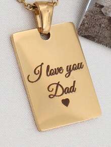 定制雕刻肖像和名字矩形照片项链 - 可定制肖像不锈钢女士项链 - 简约纪念照片项链 - 定制礼物 - 妈妈项链 - 个性化礼物 - 女友礼物 - 简约项链 - 生日礼物 - 纪念礼物 - 定制矩形雕刻照片项链 - 个性化圣诞节家庭定制礼物 - 圖片項鍊 - 查看 4