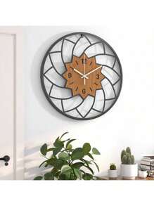 Reloj de pared decorativo de hierro forjado tipo retro con números arábigos - Decoración del hogar, decoración de habitaciones, regalos, reloj digital, despertador, decoración de dormitorio, decoración de dormitorio, de vuelta a la escuela, decoración escolar, sorpresa escolar