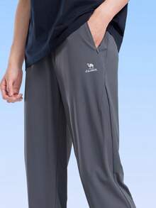 CAMEL CROWN Men's Ice Silk Sweatpants, Breathable Quick-Dry Casual Running Pants - Castle Gray - View 3