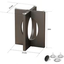 Heavy Duty Dining Table Base 30 Inch Metal Table Leg Modern Reinforced Steel Office Table Base Glass Wood And Marble Table Tops Are All Adaptable