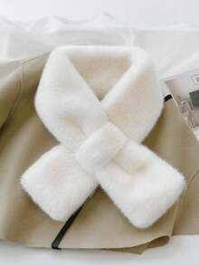 Solid Color Thick Warm Scarf, Suitable For Autumn/Winter Daily Wear, Skiing, Cycling And 15 Other Scenarios