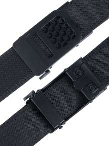 1 件男士自动扣弹性腰带，商务休闲装，户外高尔夫裤腰带，多种尺寸可选，长度可自由修剪休闲、商务、男朋友丈夫父亲爸爸男士礼物、日常穿着、时尚、青少年、户外、度假、运动、旅行、街头、波西米亚风、复古秋季、秋季、万圣节秋冬配饰，适合青少年、青年、男士、休闲、户外、运动、度假、毕业礼物、生日、日常穿着