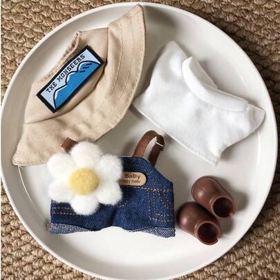 【仅服装】二代17cm服装套装，适用于一代二代，坐姿派对装，娃娃衣服。