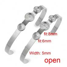 1 Buah Alas Gelang Permata Multi-Gaya Stainless Steel 304 Berlapis Emas 18K, Baki Penata Batu, Aksesoris Perhiasan Gelang DIY - gelang - View 10