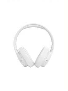 سماعات رأس لاسلكية بلوتوث مع إلغاء الضوضاء من JBL TUNE770NC، سماعات رأس للألعاب مع إلغاء الضوضاء النشط، بطارية تدوم 70 ساعة، متوافقة مع أبل وهواوي - إصدار محسن جديد لإلغاء الضوضاء - أبيض - مشاهدة 5