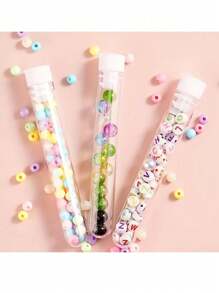 10pcs Halloween Party Transparent Plastic Test Tubes With Caps, Red Liquid Containers, Unbreakable, Suitable For Vampire Party, Science Experiments, Party Decorations, Candy Storage, Role Play