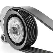 1 correa de cepillo de repuesto de 12,5 pulgadas L.G, correa de transmisión, ideal para una amplia gama de máquinas industriales, equipos y herramientas eléctricas, incluidos compresores pequeños, bombas, cortadoras de césped, taladros y sierras. - Negro - Ver 1