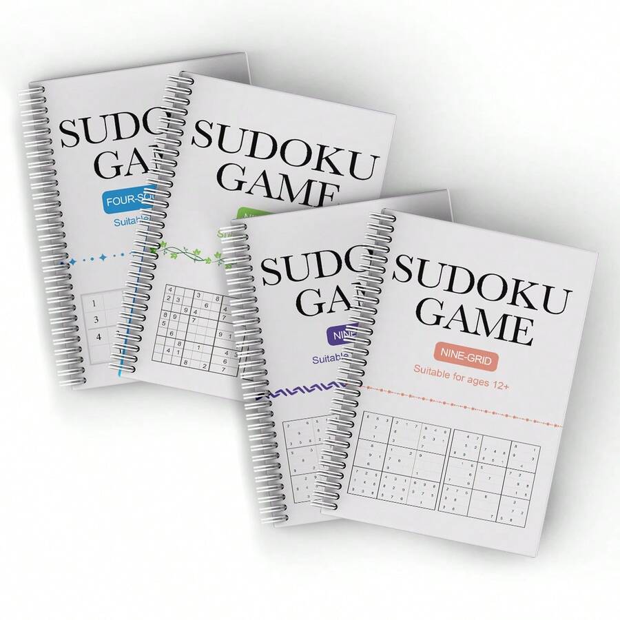 Rick,zhang Sổ tay Sudoku Logic - Rèn luyện trí não qua các cấp độ câu đố tăng dần | Kích thích trí tuệ giải trí - Bộ sưu tập Sudoku - Xem 1