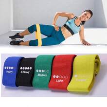 Elastic Fitness Resistance Bands Yoga Pilates Hip Circle Expander Bands Gym Training Home Workout Equipment