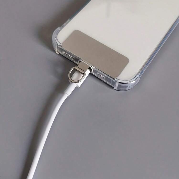 1 个超薄不锈钢安全挂绳夹 - 耐用、可调节、防水手机带配件，适用于跑步、登山、运动和户外活动 - 易于使用和安装，3 种颜色可选：金色、银色、黑色 - 彩色 - 查看 2