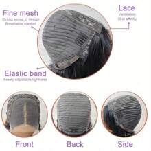 Peruka z koronką 4x4 z przodu, krótka peruka dla kobiet, włosy ludzkie, peruki bezklejowe, nałóż i idź, peruka Pixie Cut z ludzkich włosów, wstępnie wyrwane, wstępnie przycięte, peruka 4x4 z koronką z przodu, załóż i idź, warstwowa peruka typu bob na Halloween, do codziennego użytku