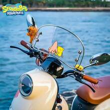 SpongeBob SquarePants 1 pieza Pegatina decorativa de coche con diseño de coche de dibujos animados y esponja para bebé - Amarillo - Ver 10