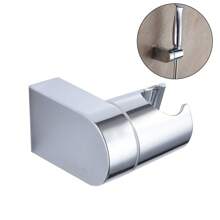 1pc Universal Hand Shower Head Holder Adjustable Full Plating Shower Rail Head Holder Bathroom Bracket Stable Rotation Bathroom Accessories Bathroom Tools - Silver - View 10
