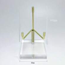 1 Stück Multifunktionaler, verstellbarer Acryl-Kristall-Mineralien-Ausstellungsständer | Für DIY Proben-Platzierung, Schmuck und Fotorahmen-Anzeige, mit elegantem Kristallstein-Sockel für edle Präsentation