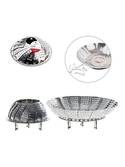 Cesto Cozimento A Vapor Inox Cozinhar Legumes Verduras Fruta
