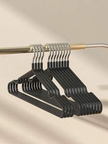 10 Stücke verstärkte beschichtete Kleiderbügel, neue robuste Erwachsenen Kleiderbügel, beschichtet rutschfest & keine Markierungen hinterlassend Kleiderbügel für den Kleiderschrank