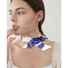 JELIEE 6 Pack Scarf Bags For Women  Narrow Scarf Hair  Neck Scarves  Fashion Gifts - 最初的 - 查看 3