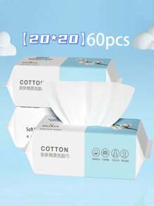 15*20 cm/20*20 cm Jednorazowe ręczniki do twarzy, grube, miękkie ręczniki czyszczące o wysokiej chłonności, ręczniki kosmetyczne do demakijażu, ręczniki do mycia twarzy