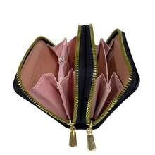 Women's Wallet With Zipper And 2 Small, Compact Compartments - Camel - View 3