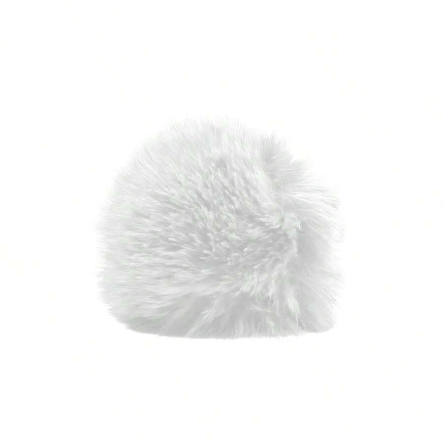 50 Pompom Pom Pom Polyester Fur Ball Crafts 50mm - 101 - View 1