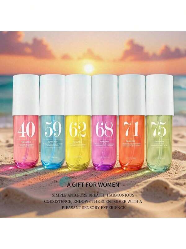 90ml Nuevo perfume digital brasileño, perfumes para mujeres, fragancia para el hogar, imprescindible para vacaciones, adecuado para mujeres, hasta 6 series para elegir, perfume de armario, ambientador colgante de armario lindo, fragancia de ropa a prueba de insectos, repelente de polillas, ambientador de telas, fragancia para la ropa
