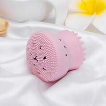 1/2pcs Random Color Octopus Silicone Facial Cleansing Brush, Silicone Hand Held Face Wash Brush, Facial Exfoliating Brush, Hand Held Skin Massage Shampoo Brush, For Deep Cleaning, Gentle Exfoliating Skin Massage Cleansing Brush Beauty Tool - Nhiều màu - Xem 9