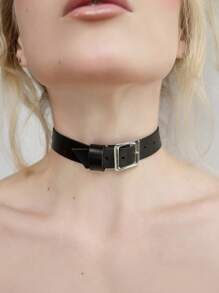 Leather Choke,Choker For Women,Choker Necklace,Halloween Costumes,Ladies' Harness Leather