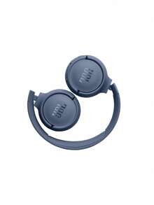 JBL TUNE520BT Bluetooth Headphones, Wireless Noise Cancelling Headset, 57 Hours Playtime, Bluetooth 5.3 - Blue - View 5