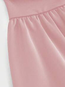 Đầm cổ yếm gợi cảm dành cho nữ, đầm mini phồng sang trọng cao cấp dự tiệc tối, sinh nhật, màu hồng mùa hè. - Hồng - Xem 6