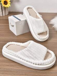 Men's Soft Cloud Flip Flops, Thong Sandals, Beach Slippers, Open Toe Non-Slip Slippers, Unisex Indoor Home Slippers