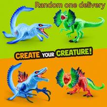 ZURU 5 Surprise Dino Mix & Match – 9 Dinosaures à Collectionner Et Combiner – Jouet Créatif Dès 3 Ans (2 Capsules)