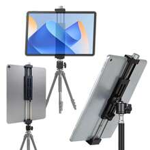 Tablet Clip With Gimbal Stabilizer, Suitable For Online Classes/Live Streaming/Binge Watching, Multi-Angle Adjustment, Stable And Shake-Free