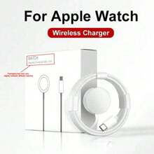 1pc 3.3ft/100cm USB-C Magnetic Wireless Charger Compatible With Apple Watch Series Ultra/Ultra2/9/8/7/SE/6/5/4/3/2/1, Portable And Efficient Charging Cable