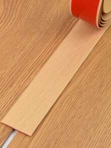 1 pezzo Striscia di transizione per pavimento di 100 cm, autoadesiva, copertura per giunti, soglia per riparare spazi sul pavimento, bordo di transizione per pavimenti in legno laminato, design minimalista in finitura legno di quercia, stile nordico semplice e atmosferico