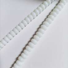 50/100pcs 5mmx8mm Imitation Jade, Agate, Abacus Beads, Loose Beads, Wheel Beads, Spacer Beads, Jewelry DIY Accessories, Bracelets, Keychains, Necklaces Craft Decorations, Beads Materials, Colorful - Please Choose a Color - View 22