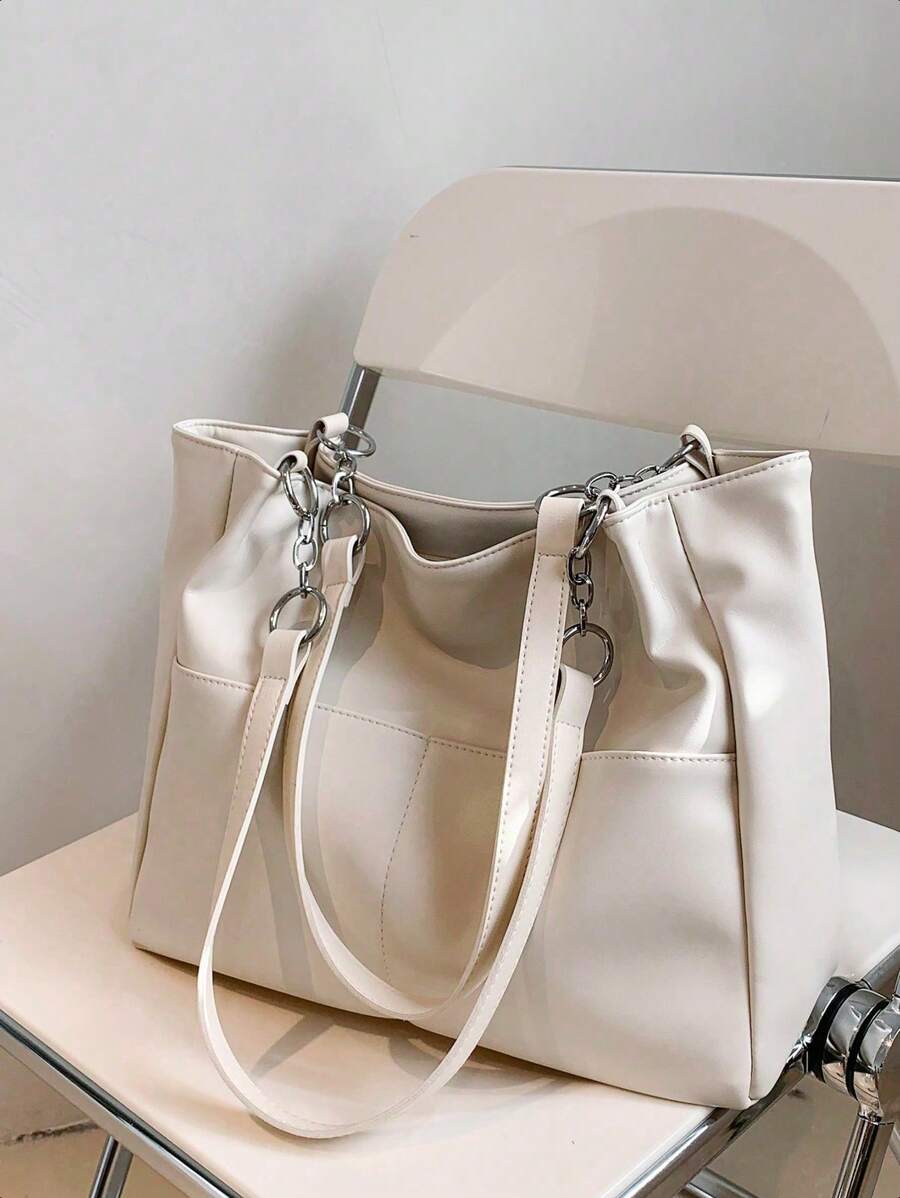 Women Shoulder Bags - 白色 - 查看 1