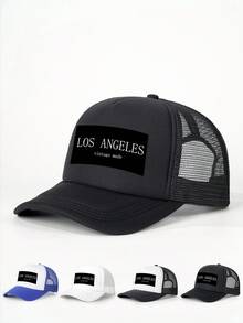 1顶印有“LOS ANGELES USA”字样的可调节棒球帽，户外防晒休闲帽，适合旅行、海滩、度假，Y2K风格，适合年轻人、夏季、假日、节日佩戴。 - 棒球網帽 - 查看 12