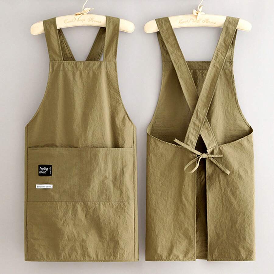 Aprons - 1088 Kreuzgurt verbesserte wasserabweisende Khaki - Übersicht 1