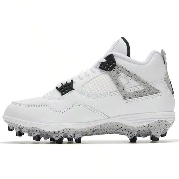 Jordan 4 RETRO TD Zapatos deportivos de entrenamiento para hombres con cojín transpirable en color oliva HQ0207-106