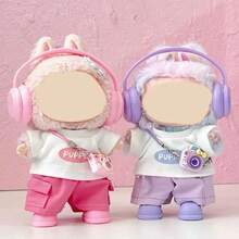 [Only Doll Clothes] 17cm- Doll Clothes For Labubu, High-Intensity 3.0 Series Vinyl Doll Outfit - Multicolor - View 1