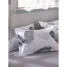 3 Pc Reversible Printed Duvet Cover Set - Soft Breathable Anti-Allergenic, All-Year Bedding With Pillowcases, All UK Sizes, UK 's Top