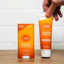 Lume Whole Body Deodorant - Invisible Cream Tube And Solid Stick - 72 Hour Odor Control - Aluminum Free, Baking Soda Free, Skin Loving - 30 Ounce Tube And 26 Ounce Solid Stick Bundle (Vanilla Bliss) - Dừa nướng - Xem 7